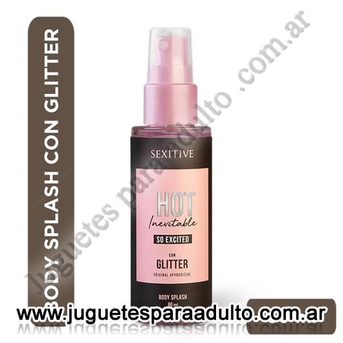 ACEITES Y LUBRICANTES, Perfumes, Body Splash So Excited con glitter 60ml Aceites y lubricantes, Perfumes, Body Splash So Excited con glitter 60ml